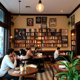 cafés para encontros de clubes do livro em São Paulo