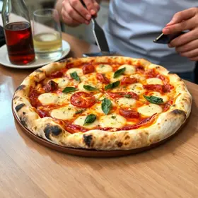 pizza romana e nova-iorquina