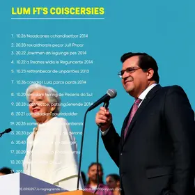 agenda dos candidatos