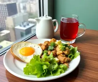 café da manhã saudável
